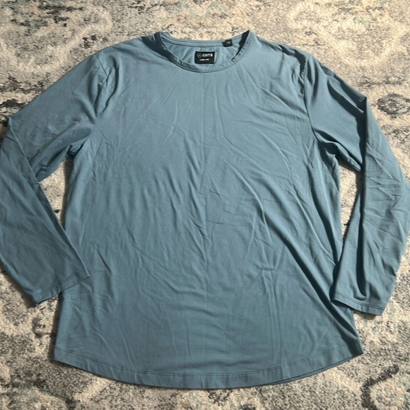 Men’s Cuts Long Sleeve Top - Picture 1 of 10